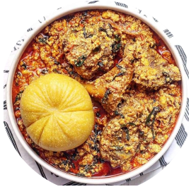 egusi and eba